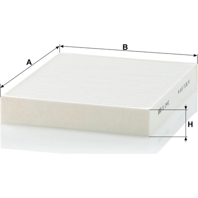 MANN-FILTER - CU2442 - Cabin Air Filter pa3