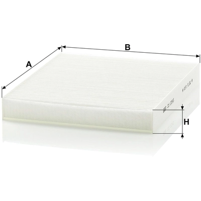 MANN-FILTER - CU2545 - Cabin Air Filter pa2
