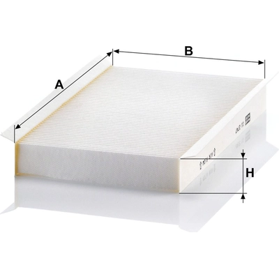 MANN-FILTER - CU2747 - Cabin Filter pa2
