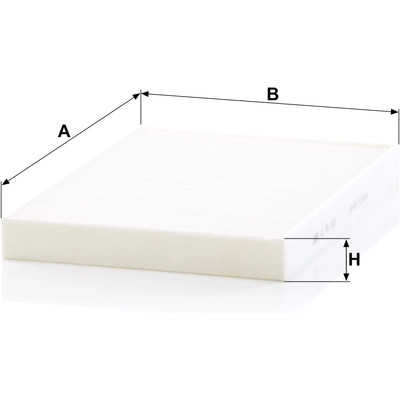 MANN-FILTER - CU31-003 - Cabin Air Filter pa1