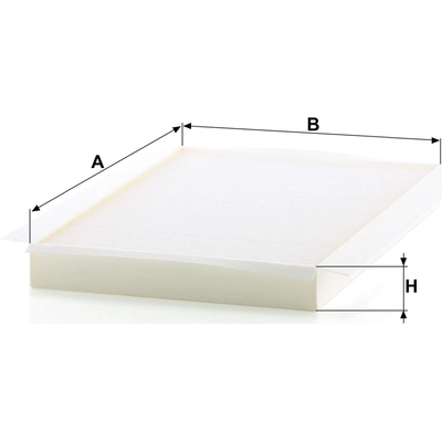 MANN-FILTER - CU3569 - Cabin Air Filter pa5