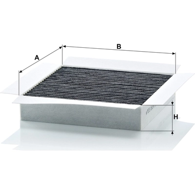 MANN-FILTER - CUK2032 - Cabin Air Filter pa3