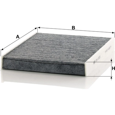 Cabin Air Filter by MANN-FILTER - CUK2533-2 pa3