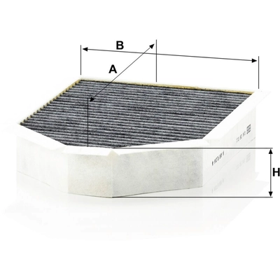 MANN-FILTER - CUK26-011 - Cabin Air Filter pa2