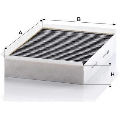 Cabin Air Filter by MANN-FILTER - CUK2950 pa4