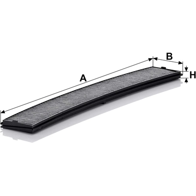 MANN-FILTER - CUK6724 - Filtre d'habitacle pa10