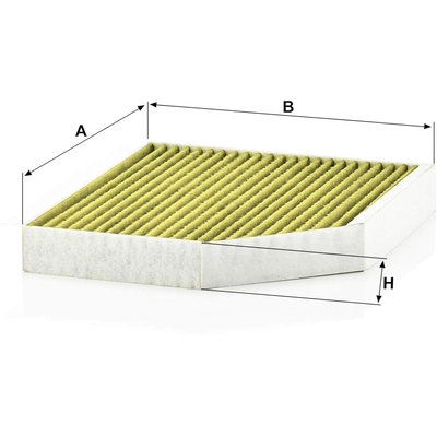 MANN-FILTER - FP2450 - Cabin Air Filter pa3