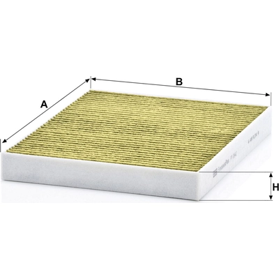 MANN-FILTER - FP2842 - Cabin Air Filter pa5