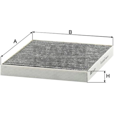 Cabin Air Filter by MANN-FILTER - CUK2227 pa1