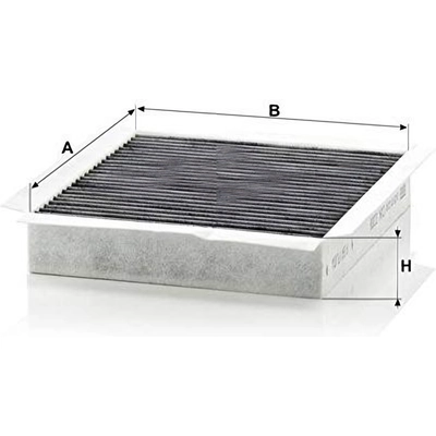 MANN-FILTER - CUK2338 - Cabin Air Filter pa7