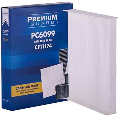 Cabin Air Filter by PREMIUM GUARD - PC6099 pa14