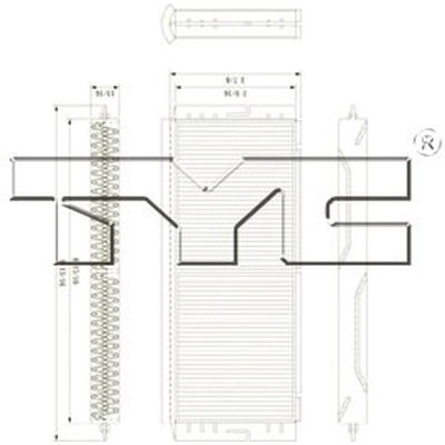 Cabin Air Filter by TYC - 800176P2 pa2