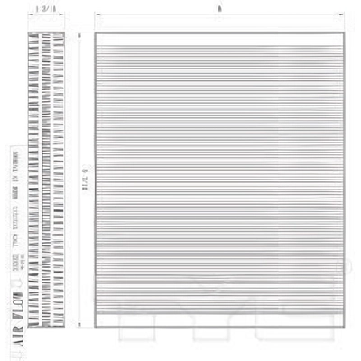 Filtre d'habitacle by TYC - 800181P pa6