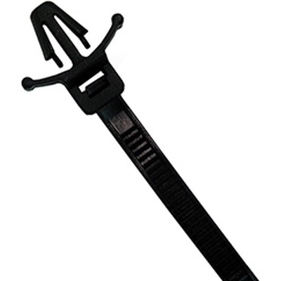PICO OF CANADA - 7156-36 - 8" 50 LB Winged Push Mount Cable Tie - UV Black pa1