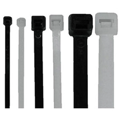 PICO OF CANADA - 7160-PK - 4" - 7.5" Cable Tie Combo Pack - UV Black & Natural pa1