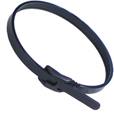 PICO OF CANADA - 7177-0-34 - 11" 50 LB Low Profile Cable Tie - UV Black pa1