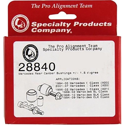 Camber Adjusting Bushing by SPECIALTY PRODUCTS COMPANY - 28840 pa5