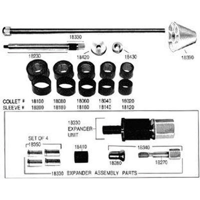 Camshaft Bearing Tool by LISLE - 18000 pa5