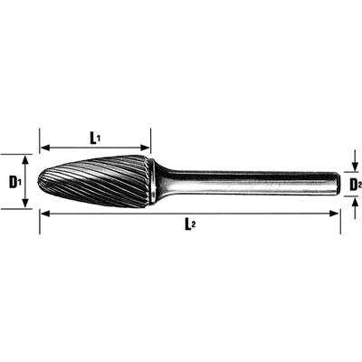 Carbide Burr Set by CGW - 62412 pa3