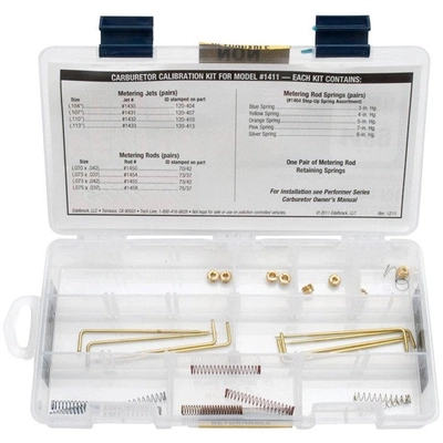 Carburetor Calibration Kit by EDELBROCK - 1489 pa5