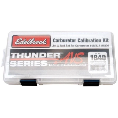 Carburetor Calibration Kit by EDELBROCK - 1840 pa2