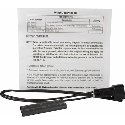 MOTORCRAFT - WPT1193 - Hood Ajar Indicator Switch Connector pa4