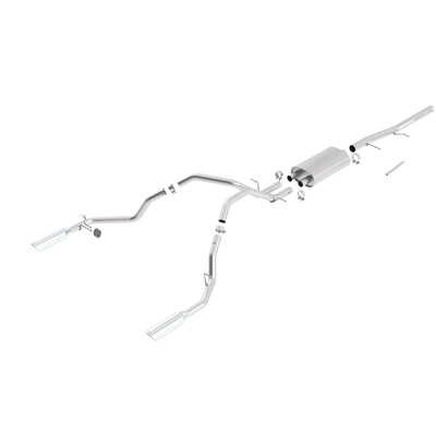 Cat-Back Exhaust System Touring by BORLA PERFORMANCE - 140340 pa1