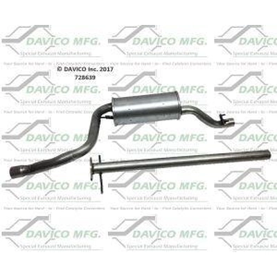 Center Exhaust Pipe by DAVICO - 728639 pa2