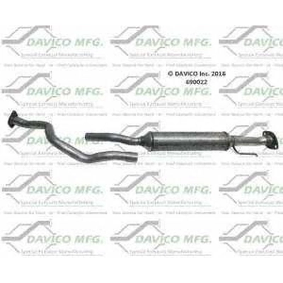Center Muffler by DAVICO - 690022 pa1