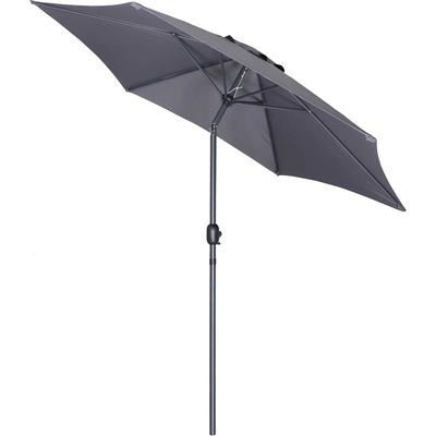 Charcoal Table Umbrella by MOSS - MOSS-T1204C pa1