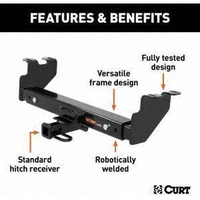 Class 2 Receiver Hitch by CURT MANUFACTURING - 12923 pa10