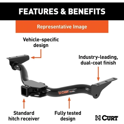 CURT MANUFACTURING - 13153 - Class 3 And 4 Hitch/Receiver pa11