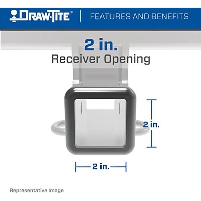 Class 3 And 4 Hitch/Receiver by DRAW-TITE - 76449 pa2