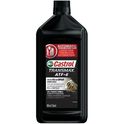 CASTROL - 00675-49 - Clutch Hydraulic System Fluid Transmax ATF+4�, 946ML (Pack of 12) pa8