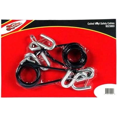 Colied Saftey Cables With Hooks by DEMCO - 9523003 pa2