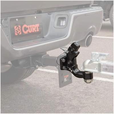 Combination Ball & Pintle Hook by CURT MANUFACTURING - 48190 pa6