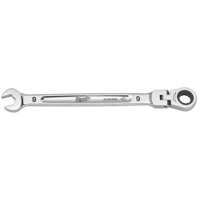 MILWAUKEE - 45-96-9609 - 9MM Metric Flex Head Ratcheting Combination Wrenches pa1