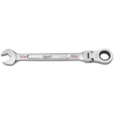 MILWAUKEE - 45-96-9821 - 15/16" Flex Head Ratcheting Combination Wrenches pa1