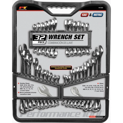 Combination Wrench by PERFORMANCE TOOL - W1099 pa2