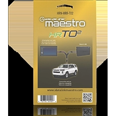 Compatible Radio Replacement T-Harness by MAESTRO - HRN-HRR-TO2 pa1