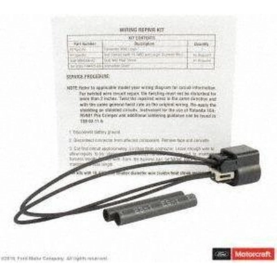 Compressor Clutch Connector by MOTORCRAFT - WPT1101 pa8