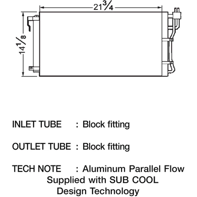 Condenser by CSF - 10473 pa1