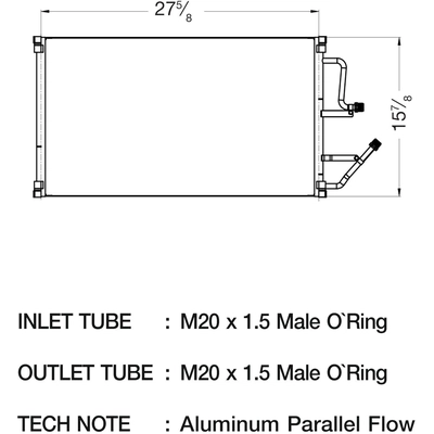 Condenser by CSF - 10569 pa2