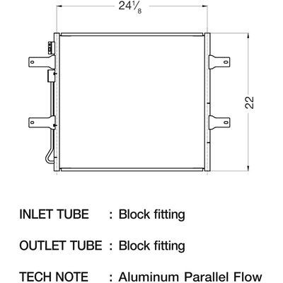 CSF - 10583 - A/C Condenser pa2