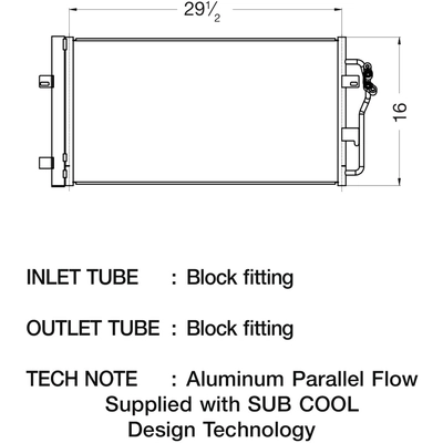 Condenser by CSF - 10617 pa2