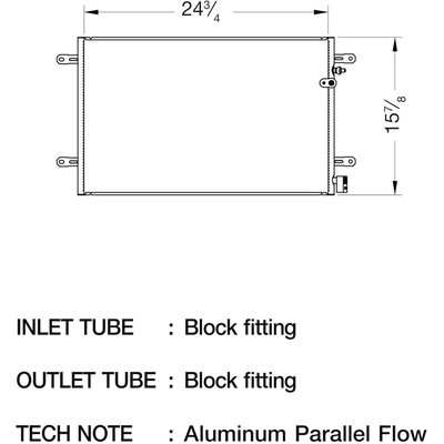 Condenser by CSF - 10676 pa2