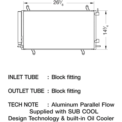 Condenser by CSF - 10677 pa2