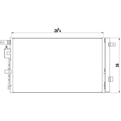 Condenser by CSF - 10815 pa2