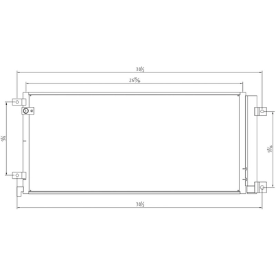 Condenser by CSF - 10847 pa3