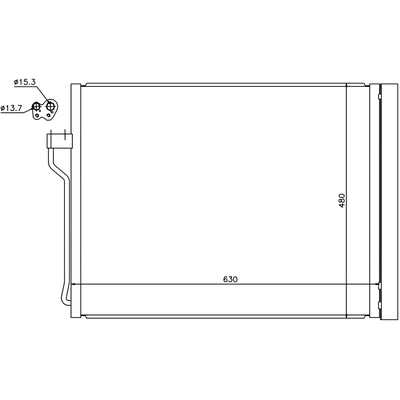 NISSENS - 940288 - A/C Condenser pa1